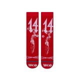 STANCE TRIPPIE A545A20TRI-RED Red Image 0