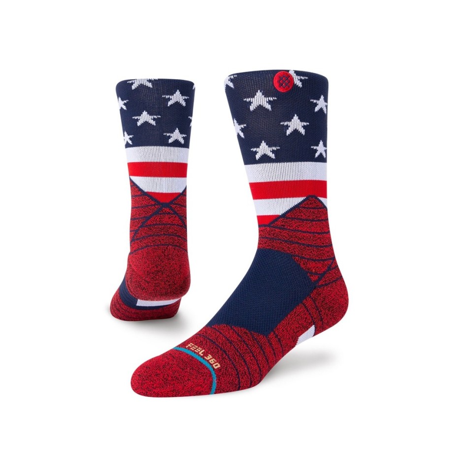 STANCE AMERICAN CREW A559A21AMC-RED Red