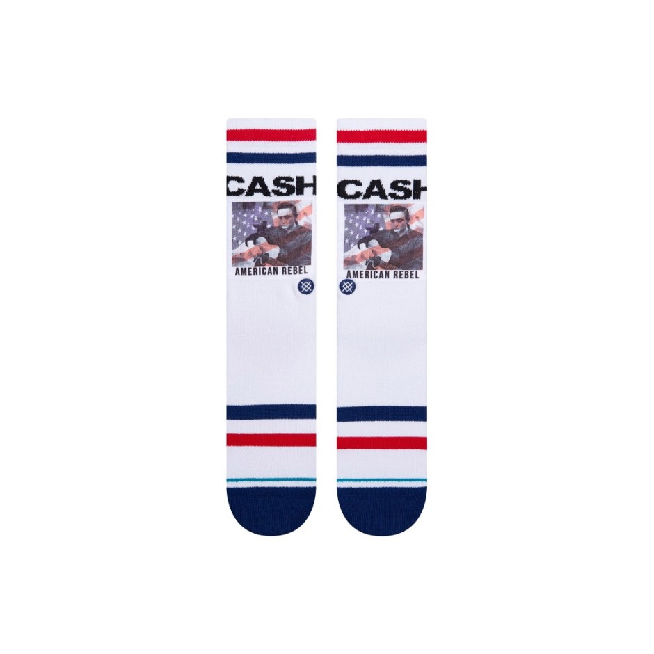 STANCE CASH AMERICAN REBEL A556B21CAS-WHT Λευκό