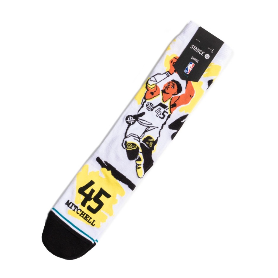 STANCE NBA PAINT MITCHELL A545C22PMI-WHT Colorful