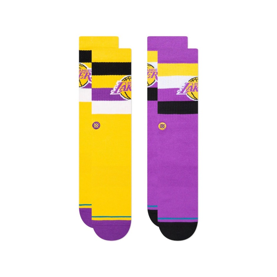 STANCE NBA LAKERS ST 2 PACK A555C22LKR-PUR Colorful