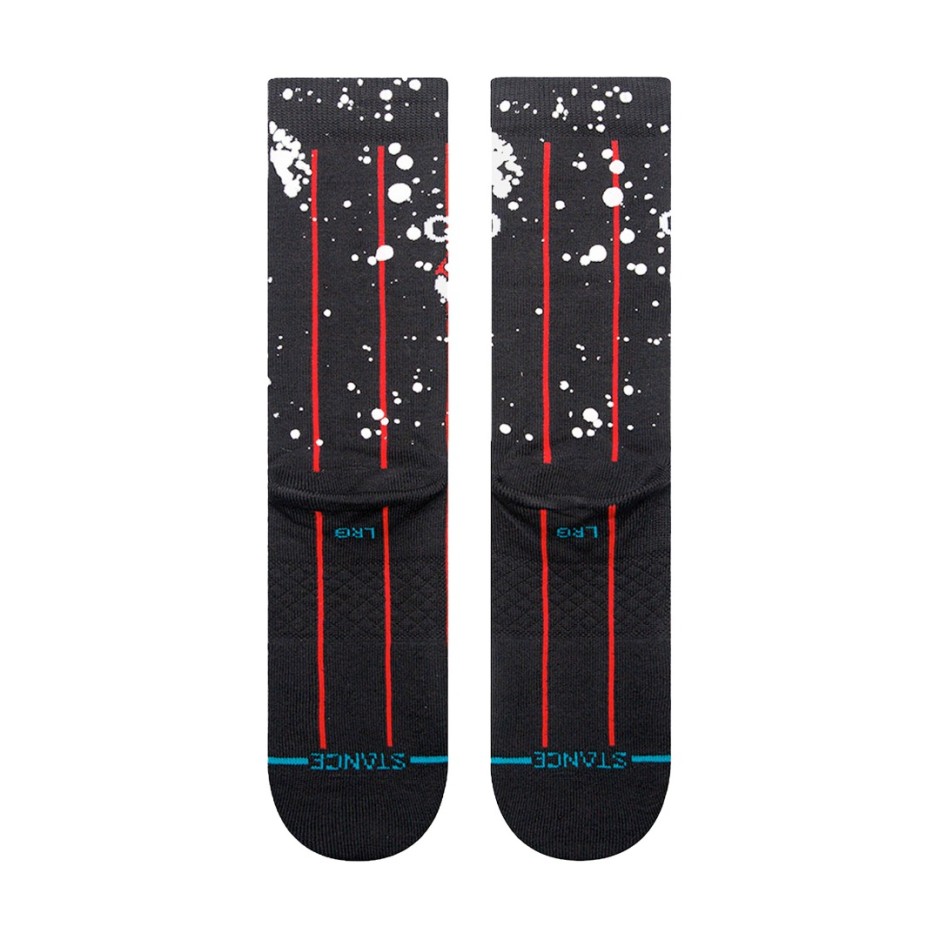 Stance Overspray Chicago Bulls Μαύρο - Κάλτσες