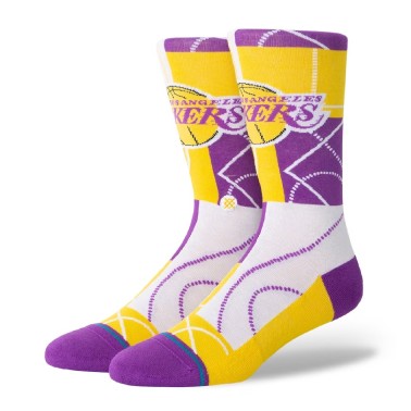 Stance Zone Los Angeles Lakers Πολύχρωμο - Κάλτσες