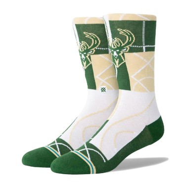 Stance Zone Milwaukee Bucks Πράσινο - Κάλτσες