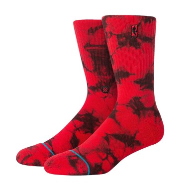 Stance NBA Logoman Dye Κόκκινο - Κάλτσες