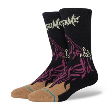 STANCE WELCOME SKELLY CREW A556A24WSC-BLK Black