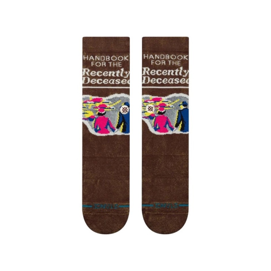 STANCE RECENTLY DECEASED CREW A555D24REC-BRN Brown