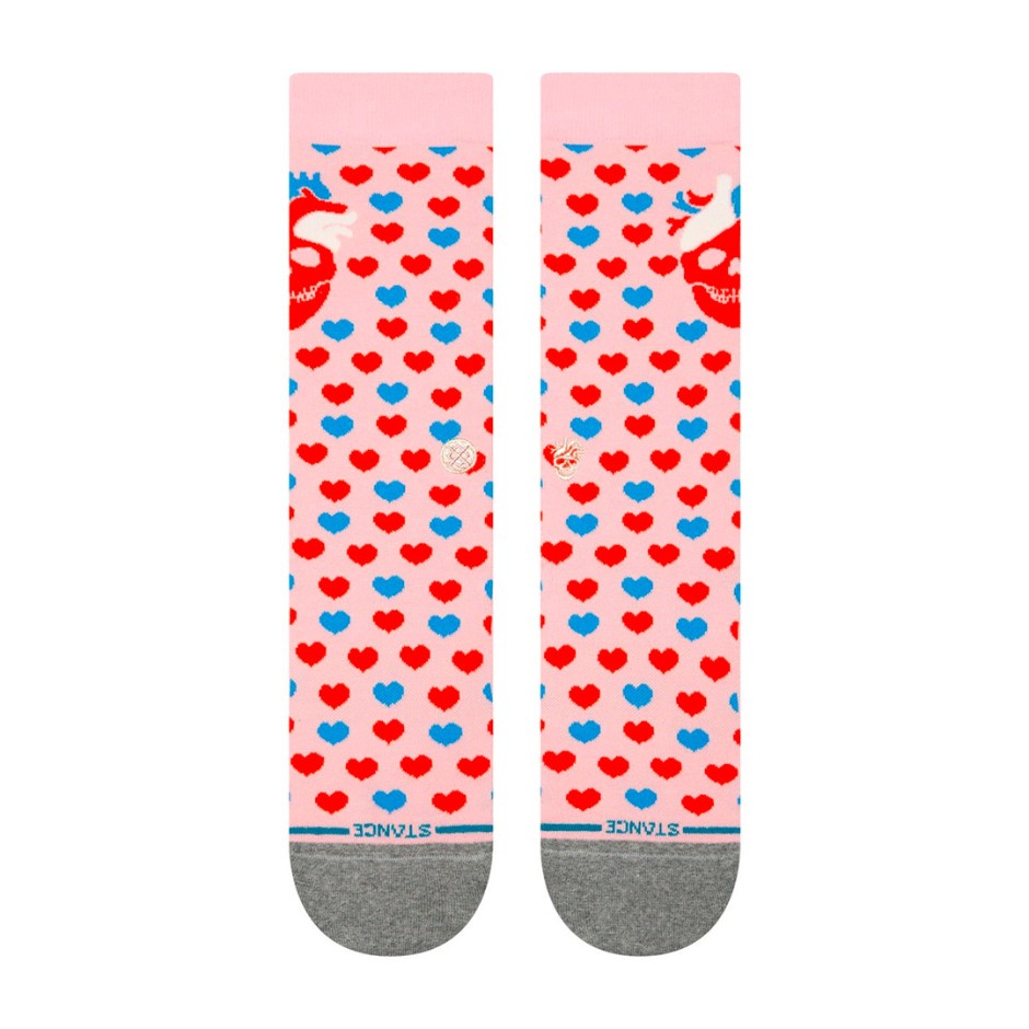 STANCE HEARTED CREW A545A25HEA-PNK Ροζ