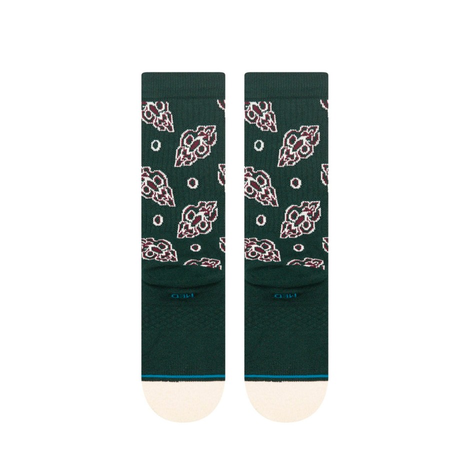 STANCE PINE BROCADE CREW A556C25PIN-PIN Κhaki