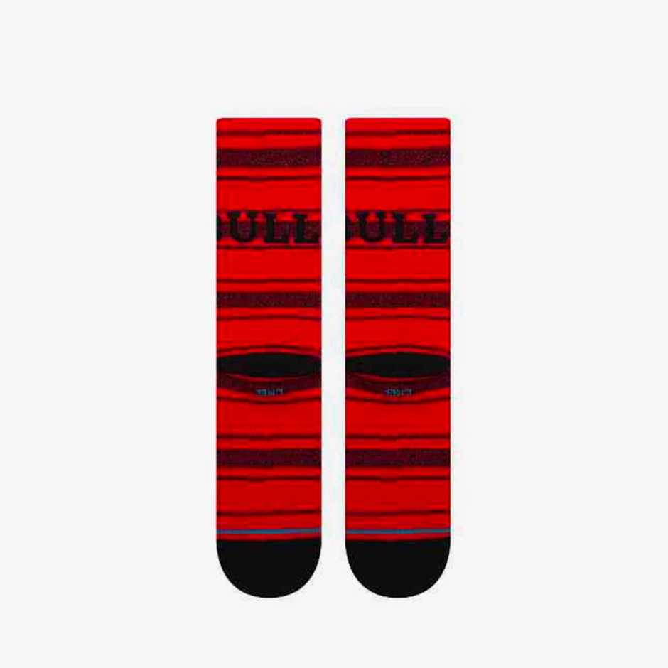 STANCE BULLS HOMESICK CREW A556D25BHC-RED Red
