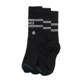 Κάλτσες Μαύρες - Stance Vital 3 Pack Εικόνα 0