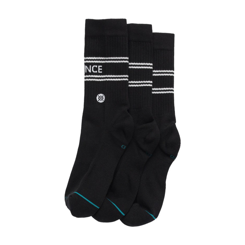 Κάλτσες Μαύρες - Stance Vital 3 Pack