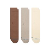 Socks Brown - Stance Icon 3 Pack Image 0