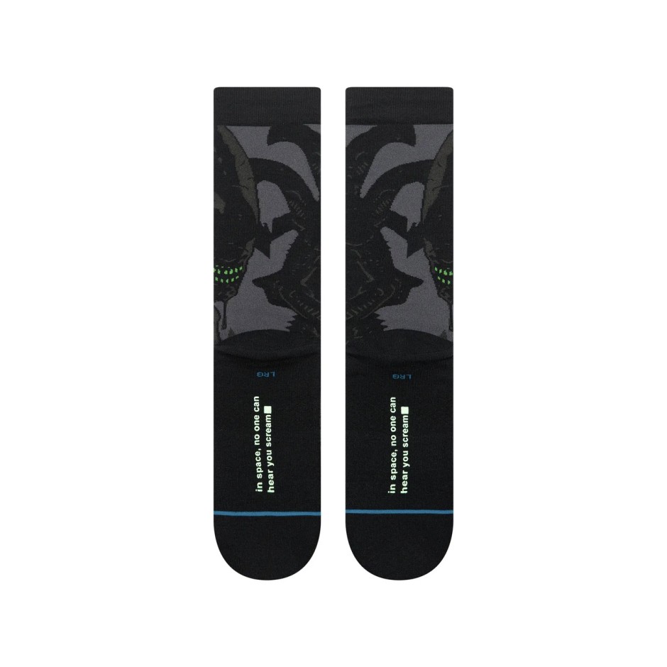 Socks Black - Stance Alien