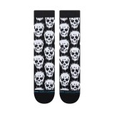 Socks Black - Stance Static Skull Image 0