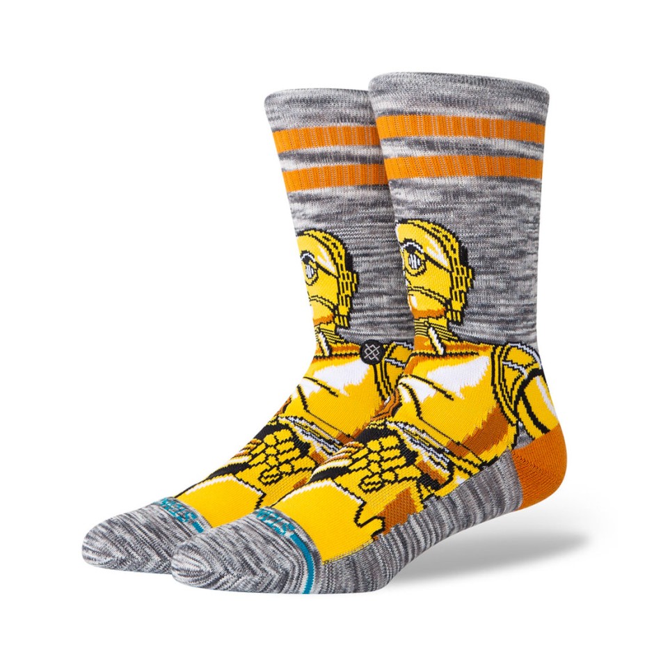 STANCE C3PO CREW A556A25C3P-GLD Gold