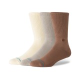 Socks Brown - Stance Icon 3 Pack Image 