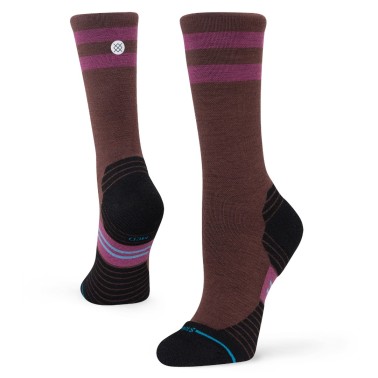 STANCE LIGHT WOOL CREW A448A24LIG-DBN Brown