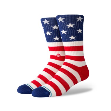 STANCE THE FOURTH ST CREW A556A20FOS-RED Red