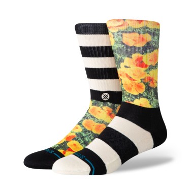 STANCE VERY POPPIN CREW A556A25VER-BLW White-Black