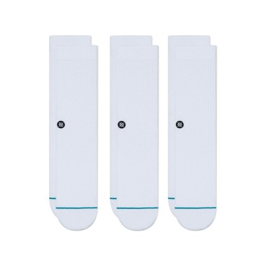 STANCE ICON 3 PACK M556D18ICP-WH2 White