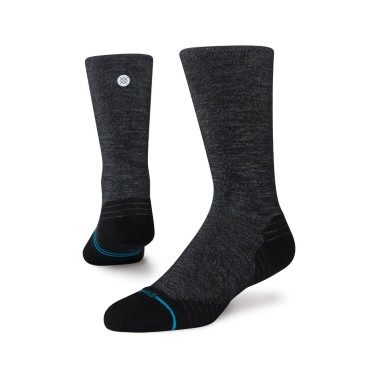 STANCE LIGHT WOOL CREW A448A24LIG-BLK Black