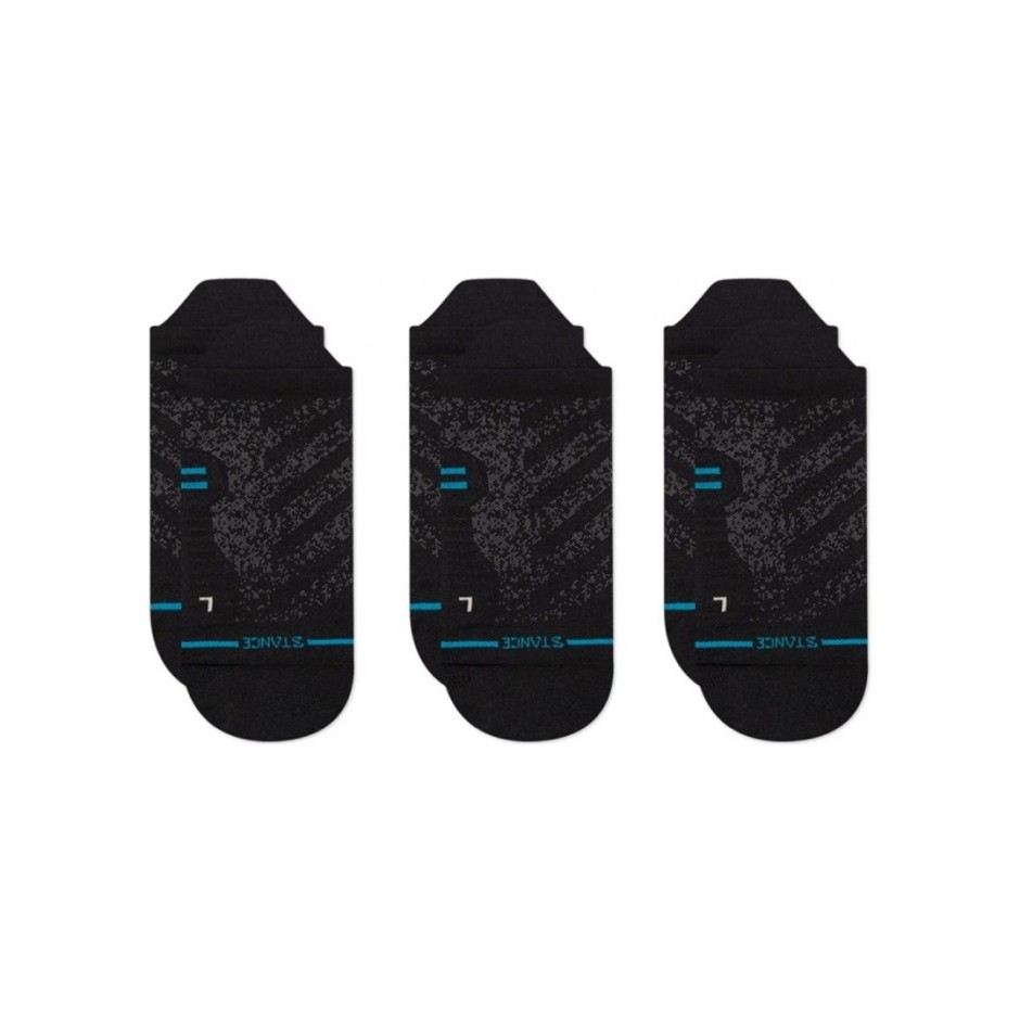 STANCE RUN LIGHT TAB 3 PACK A248A23FLX-BLK Black