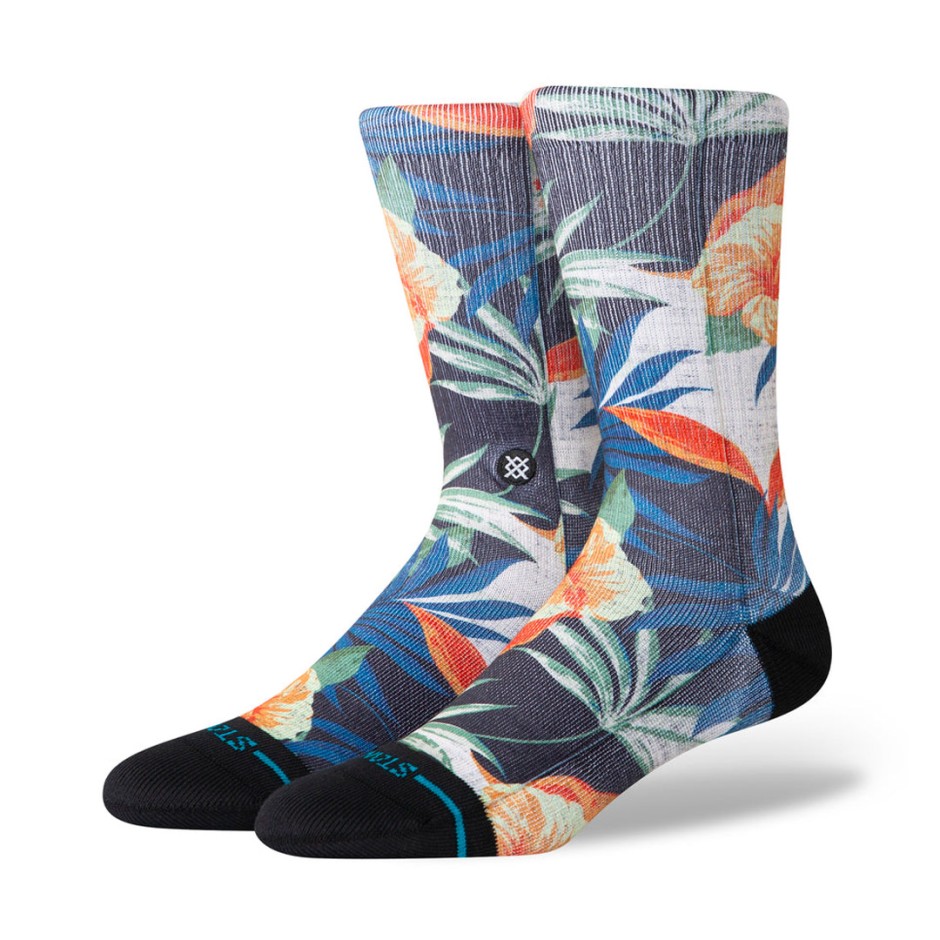 STANCE TIKI TIDES CREW A556A25TIK-BLK Black