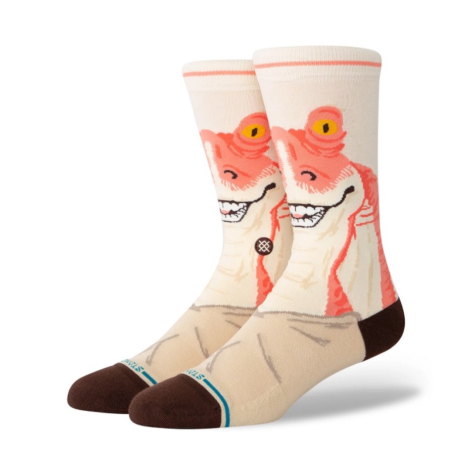 STANCE JAR JAR CREW A545B24JAR-VWH Colorful