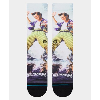 Κάλτσες STANCE ACE VENTURA WHEN NATURE CALLS Πολύχρωμο A555C22WHE-BLK 