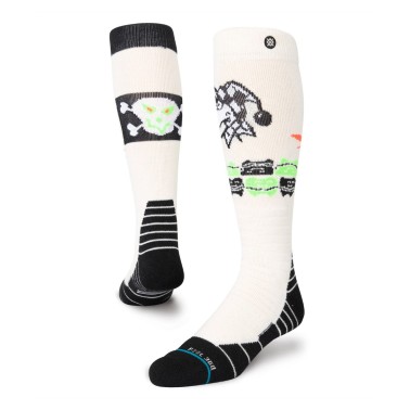 Κάλτσες STANCE JESTER TEETH Εκρού A758C22JES-OFW 