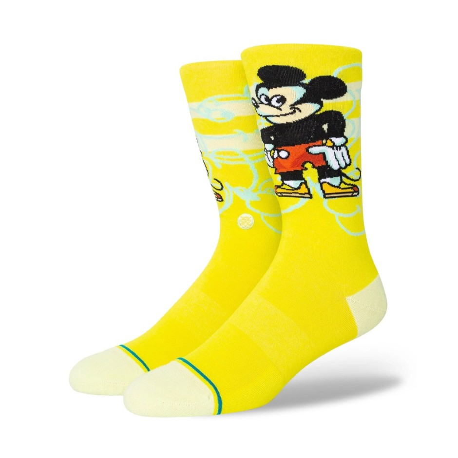 Κάλτσες STANCE MICKEY DILLON FROELICH Κίτρινο A545D22MIC-LIM 