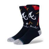 Κάλτσες STANCE MLB AT LANDMARK Πολύχρωμο A558A22ATL-NVY  Εικόνα 