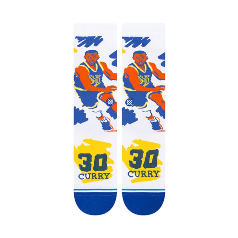 STANCE NBA PAINT CURRY A545C22PCU-WHT Colorful
