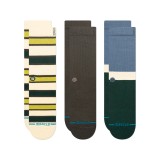 STANCE THE DEVON CREW 3 PACK A556C25THE-PIN Κhaki Image 