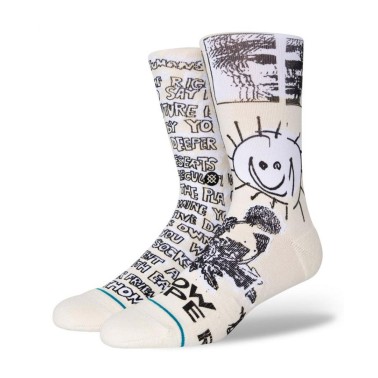 STANCE DEAR HUMANS A555A22DEA-OFW Εκρού