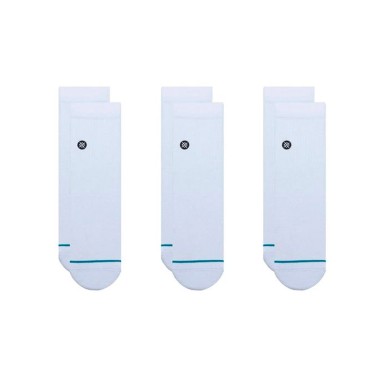 STANCE ICON QUARTER 3 PACK A356A21IQP-WHT White