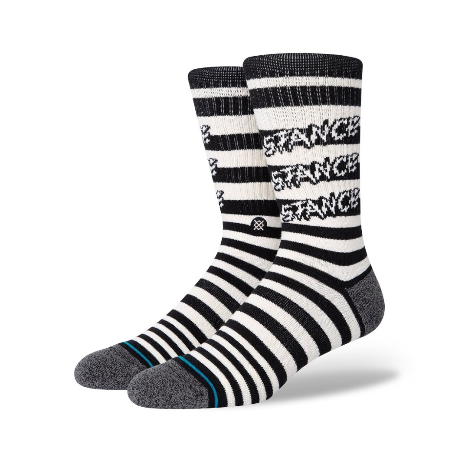 STANCE JAIL CARD A556A21JCD-BLK White-Black