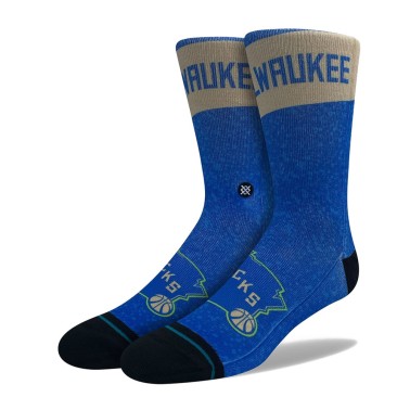 Stance Milwaukee Bucks City Edition 2024 Πολύχρωμο - Κάλτσες NBA
