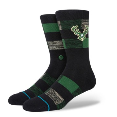 STANCE NBA BUCKS CRYPTIC Μαύρο