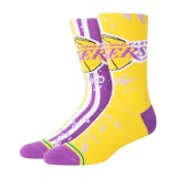 Stance Overspray Los Angeles Lakers Κίτρινο - Κάλτσες Εικόνα 