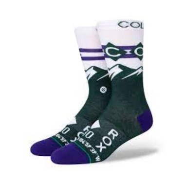 STANCE ROCKIES CC CREW A545A22ROC-FOR Green