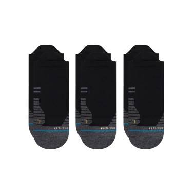 STANCE RUN LIGHT 3 PACK A218A20RPK-BLK Μαύρο