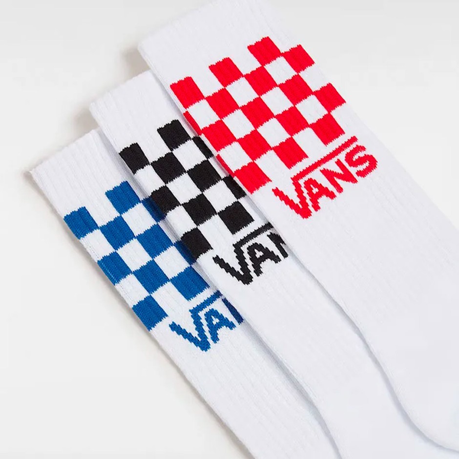 Κάλτσες Λευκές - Vans Classic Check