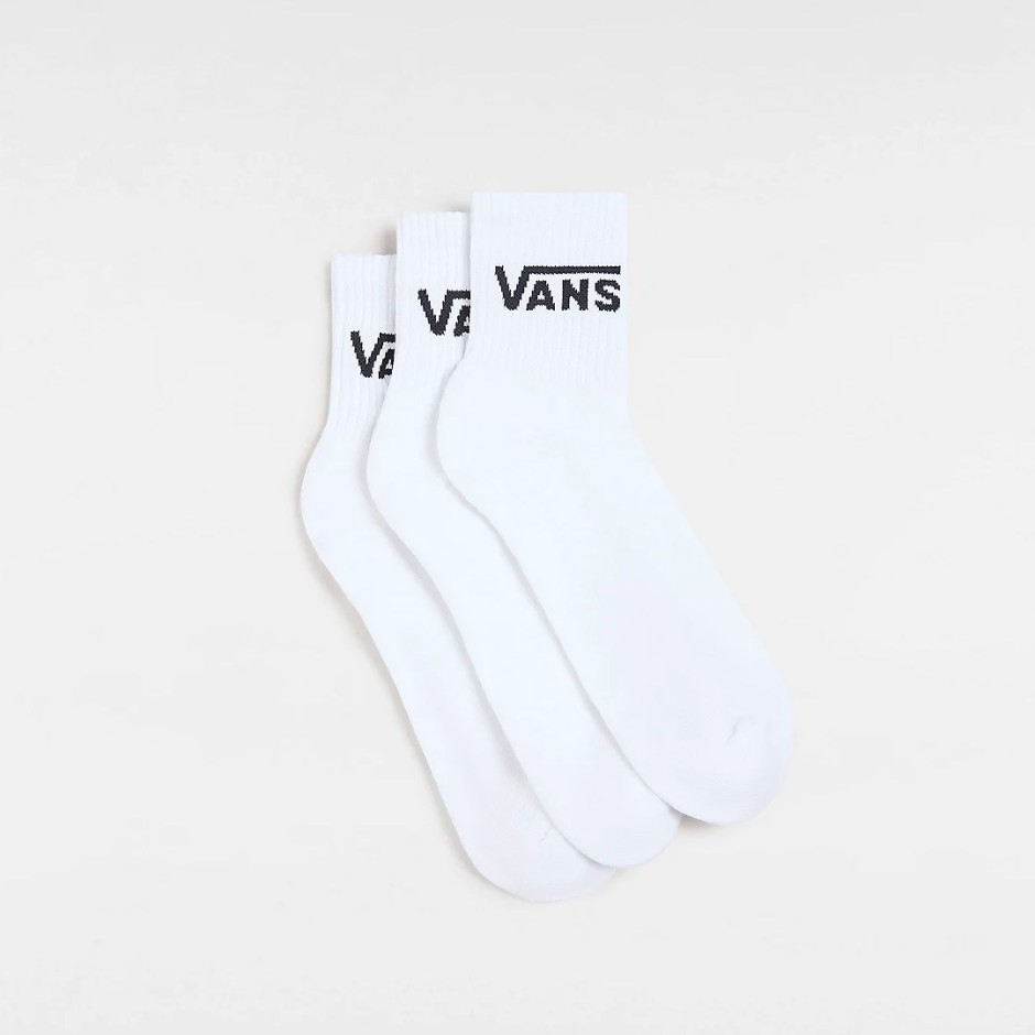 VANS CLASSIC HALF CREW VN000BHXWHT-WHT White
