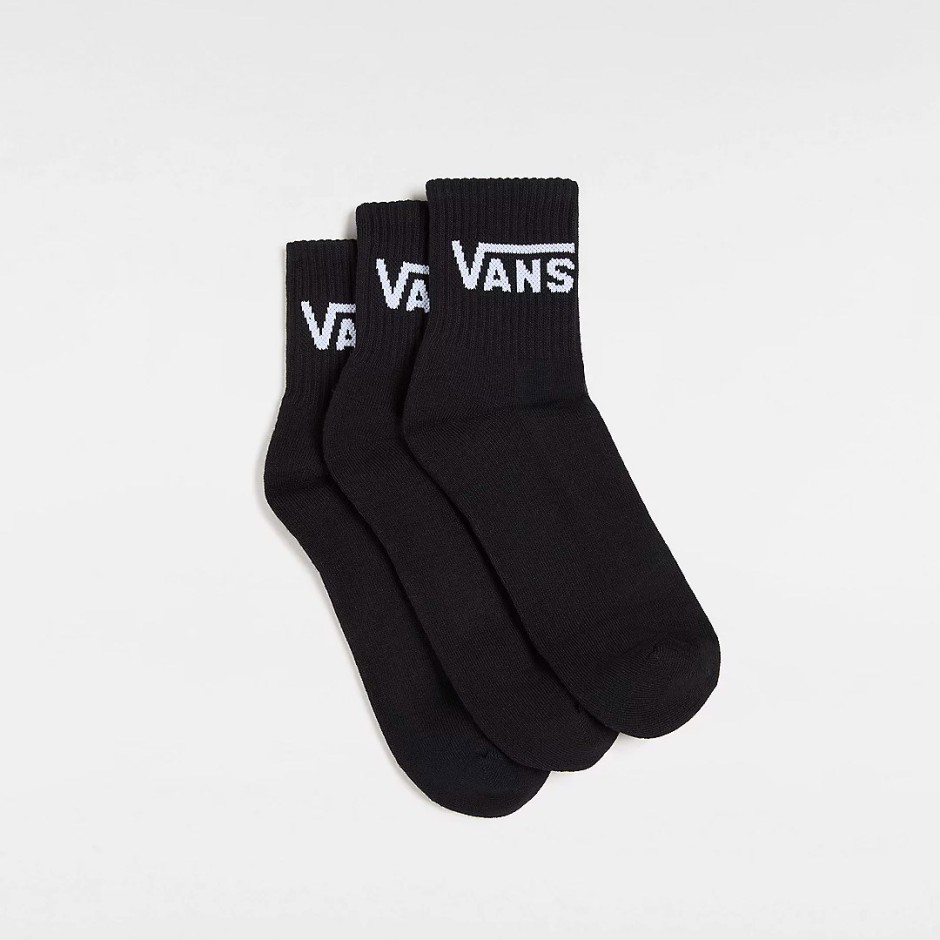 VANS CLASSIC HALF CREW VN000BHXBLK-BLK Black