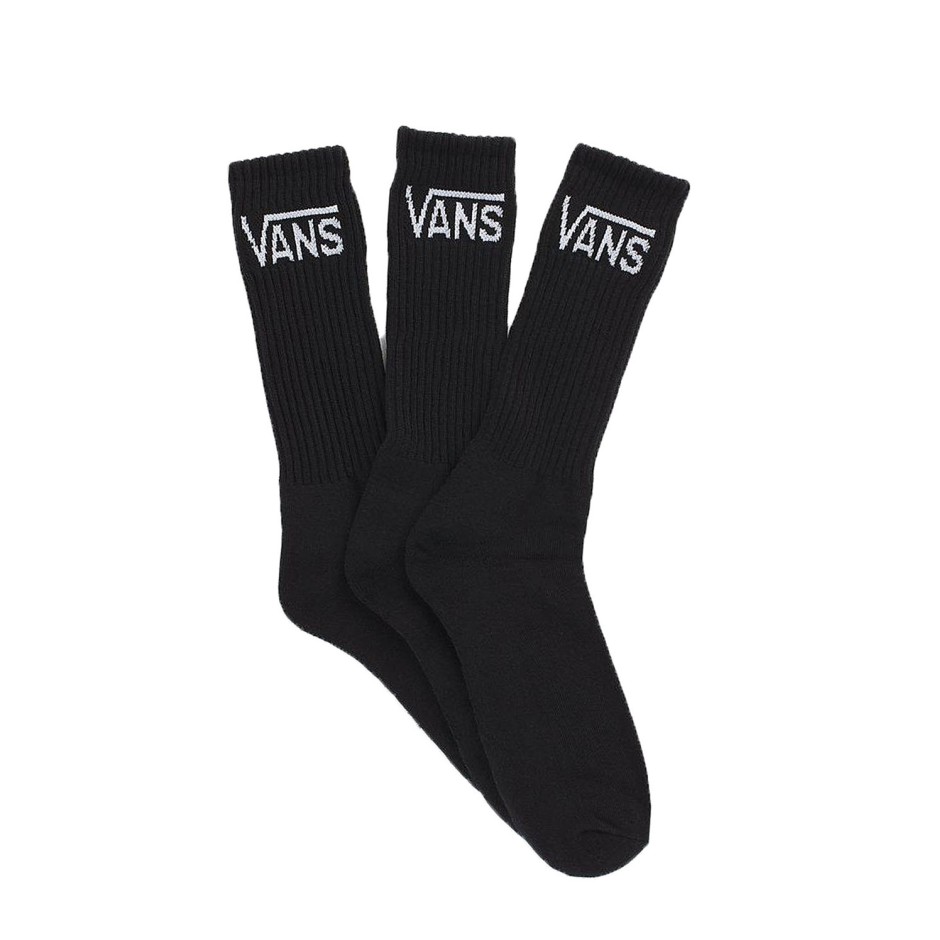 VANS MN CLASSIC CREW (6.5-9,3PK) VN000XRZBLK-BLK Black