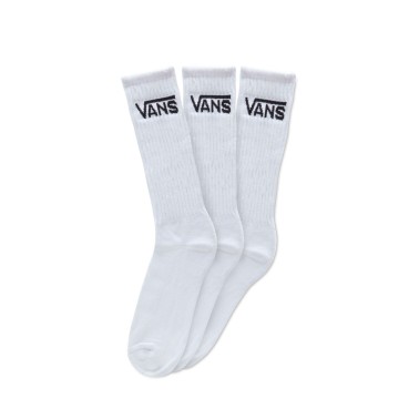 VANS MN CLASSIC CREW (6.5,9,3PK) VN000XRZWHT-WHT Λευκό