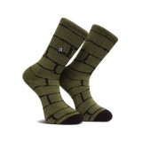 VOLCOM BRICKER SOCK PR D6332404-WMS Κhaki Image 1