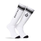 VOLCOM HIGH STRIPE SOCK PR D6312304-WHT White Image 